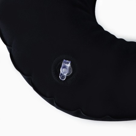 The headrest "black" shape of the oval-3
