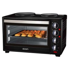 Mini-fucker ECON ECO-GP3222MO, 700/1600 W, 2 burners, 32 l, 100-250 ° C, black color black
