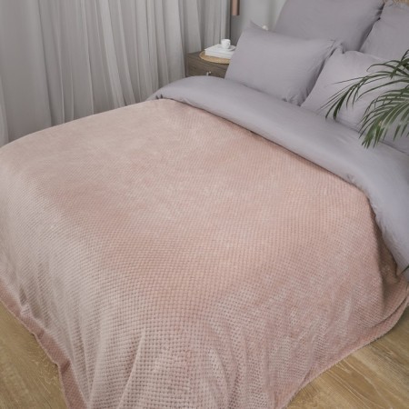 Pedid-worshiped "Jacquard", size 240x260 cm, dusty rose color-2