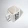 Ceramic boss mug, 500 ml, white color