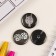 Icons sunset set 3 pcs d = 25 mm "skeleton" 7x7 cm