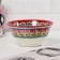 Rishtan ceramics "Patterns" Red, 18 cm, large, large