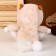 Soft toy "cat" in a suit, 25 cm, peach color
