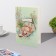 Postcard "On Birthday!" glitter, decorative element, shell