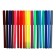 Calligrata felt -tip pens, 18 colors, in a cardboard box, a ventilated cap
