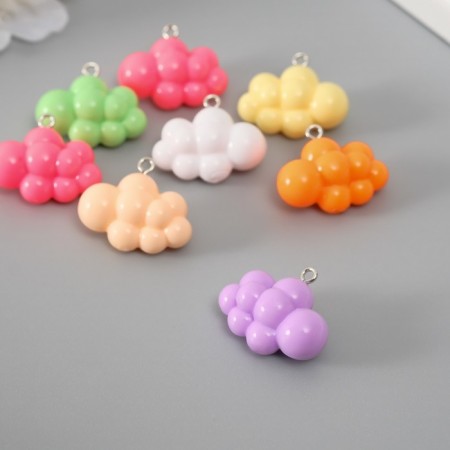 Suspension for creativity Plastic "Air Cloud" MIX 1.2x2.5x2.1 cm-1