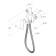 MILARDO RORA RORBLR08 bideter, with hygienic shower, built -in, black