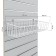 Korsin regiment for economy panels, 596 × 202 × 130 mm, white color