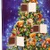 Advent calendar with mini-tiles made of milk chocolate "Mix", Assorted, 75 g