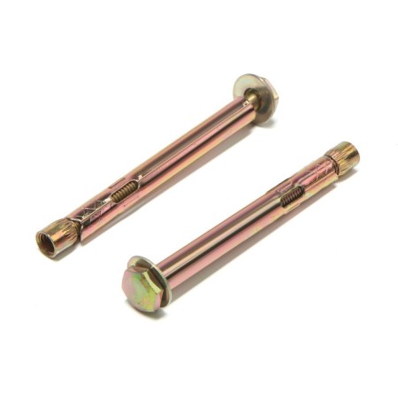 Anchor bolt of scrap, galvanized, 10x100 mm, 65 pcs-3