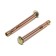 Anchor bolt of scrap, galvanized, 10x100 mm, 65 pcs