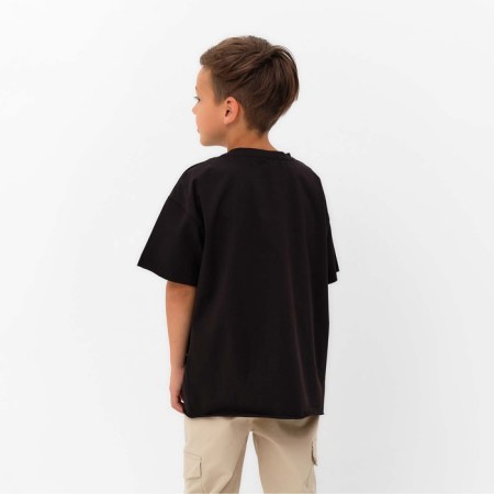 T -shirt Children's KAFTAN "BASIC Line", p. 34 (122-128 cm), black-3