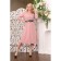 Female dress, size 42, pink color