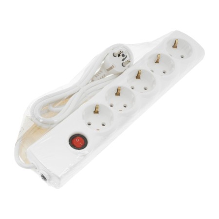 Luazon Lighting network filter, 5 outlets, 3 m, 3500 W, 3x1 mm2, 16 A, 220 V, with a fuse, white-7