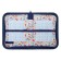 Penal 1 section 130 x 190 mm, Hatber "I love Russia", laminated cardboard, blue (volumetric 3D risun) NPN_4403