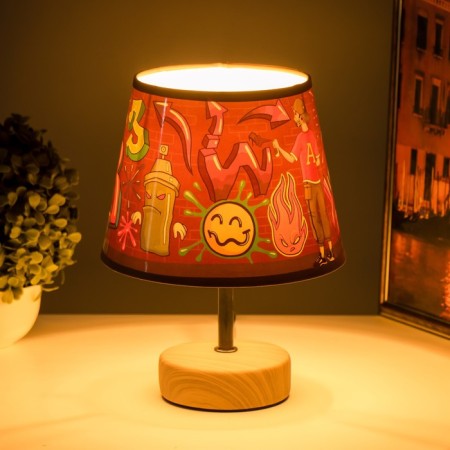 Graffiti table lamp E14 15W 20x20x27 cm Risalux-2