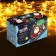 Garland “thread” 20 m, IP20, transparent thread, 200 LED, yellow glow, 8 modes, 220 V