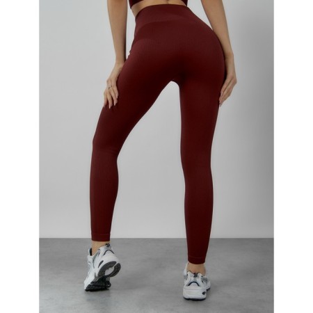 Sports suit female, size 46, burgundy color-15