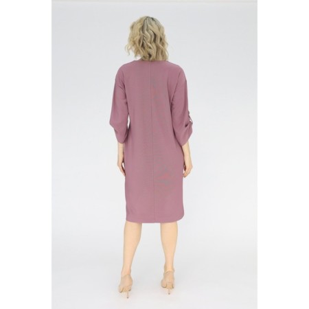 Knitted dress with a belt in the kit, size 42-3