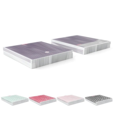 Notebook of 48 sheets in a cage, Erichkrause "Dots", cover coated cardboard, selective UV-lak, an offset block 100% white, mix-9
