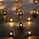 Garland “thread” 2 m Rosa with nozzles “Christmas tree”, IP20, silver thread, 20 LED, glow warm white, AAX2