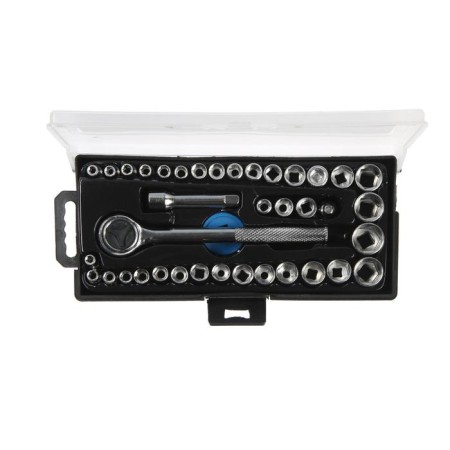 A set of tools in the case of the tundra, universal, 1/4 "and 3/8", 39 items-1