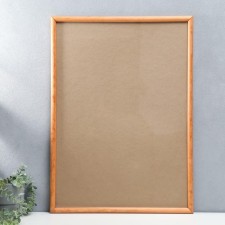 Photo frame 50x70 cm walnut (plastic screen)