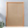 Photo frame 50x70 cm walnut (plastic screen)