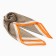 Women's scarf minku rr 70*70 cm, col. orange