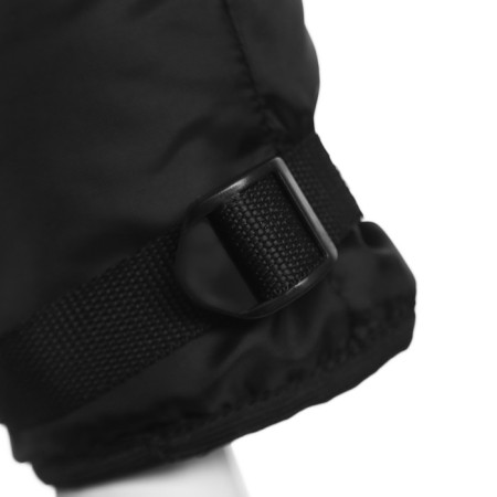 The mittens are insulated, short, color mix-1