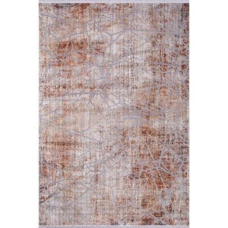 Rectangular carpet Sirma Seattle, size 80x150 cm, Acik Gri/Acik Terra color