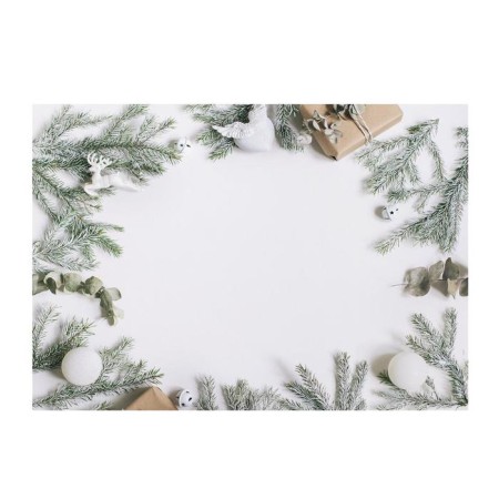 Photophone "spruce branches", 70 × 100 cm, paper, 130 g/m