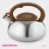 A kettle of stainless steel kettle of a “quantum”, 2.8 l, fixed Soft-Touch pen, chrome color