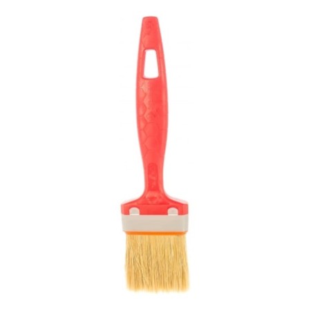Brush flat bison 01015-050, natural bristles, plastic pen, 2 ″/50mm-1