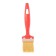 Brush flat bison 01015-050, natural bristles, plastic pen, 2 ″/50mm