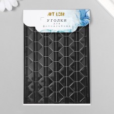 A set of corners with a pocket for photos 102 corners 
