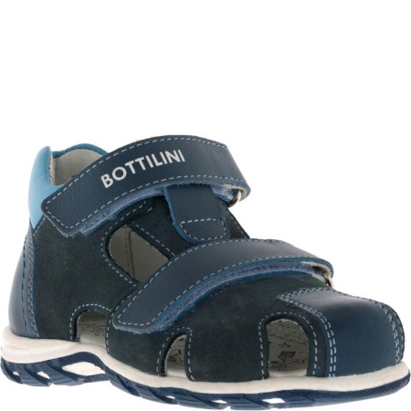 Baby sandals, size 25, jeans color-1