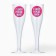 A set of plastic glasses for champagne "Bright DR", mix, 150 ml