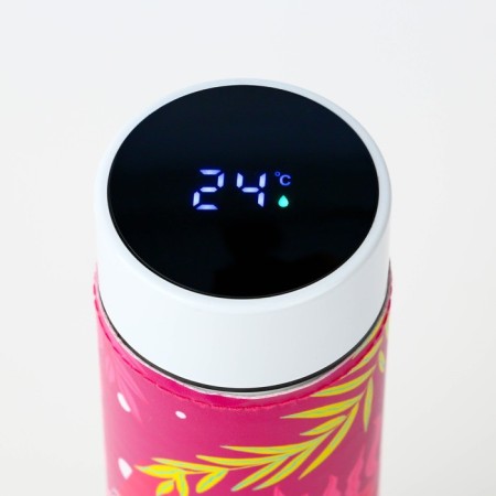 Thermos with the temperature indicator “live bright”, 500 ml, retains heat of 8-10 hours-7