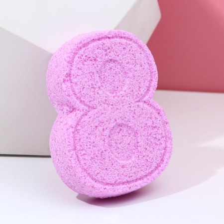 The bath bomb “From March 8!”, 100 g, flower aroma, pure happiness-2