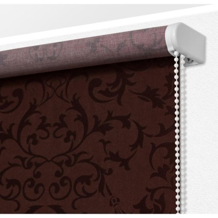 Rolled curtain "Delphi" 60 x 175 cm, dark brown color-4