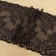 Lace elastic fabric, 210 mm × 2.7 ± 0.5 m, black color