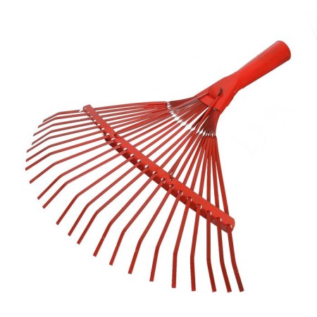 Lobbish rakes, plate, 22 teeth, tiles 30 mm, metal, without cuttings