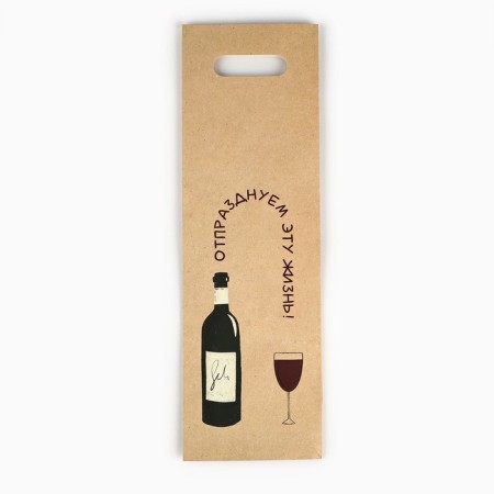 Package for the bottle "Holiday", 13 x 10 x 36 cm-3
