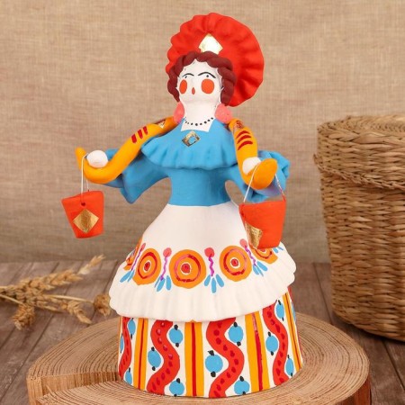 Dymkovo toy "Baryna - Aquoture", 17 cm, mix-4