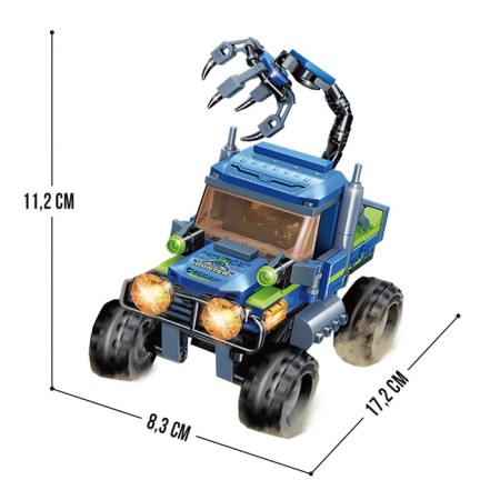 Designer "Dino. Cyber-raptor ", 306 parts-1