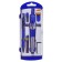 Ready, 6 items (compass, sharpener, barrel, eraser, mechanical pencil 0.5 mm, barn NV 0.5 mm) in a plastic pencil case