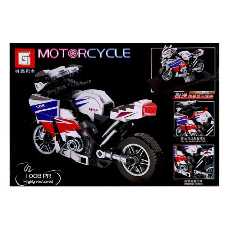 Constructor Motorcycle Motorcycle, 260 parts 6+-4