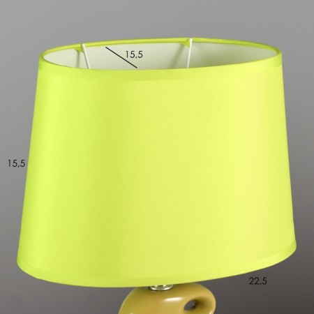 Lamp "desire" green 1x25W E14 12.5x19.5x31 cm Risalux-3