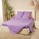 Blueberry on the elastic band "Coupe-Cupa", 140x200x20 cm, lilac, knitwear
